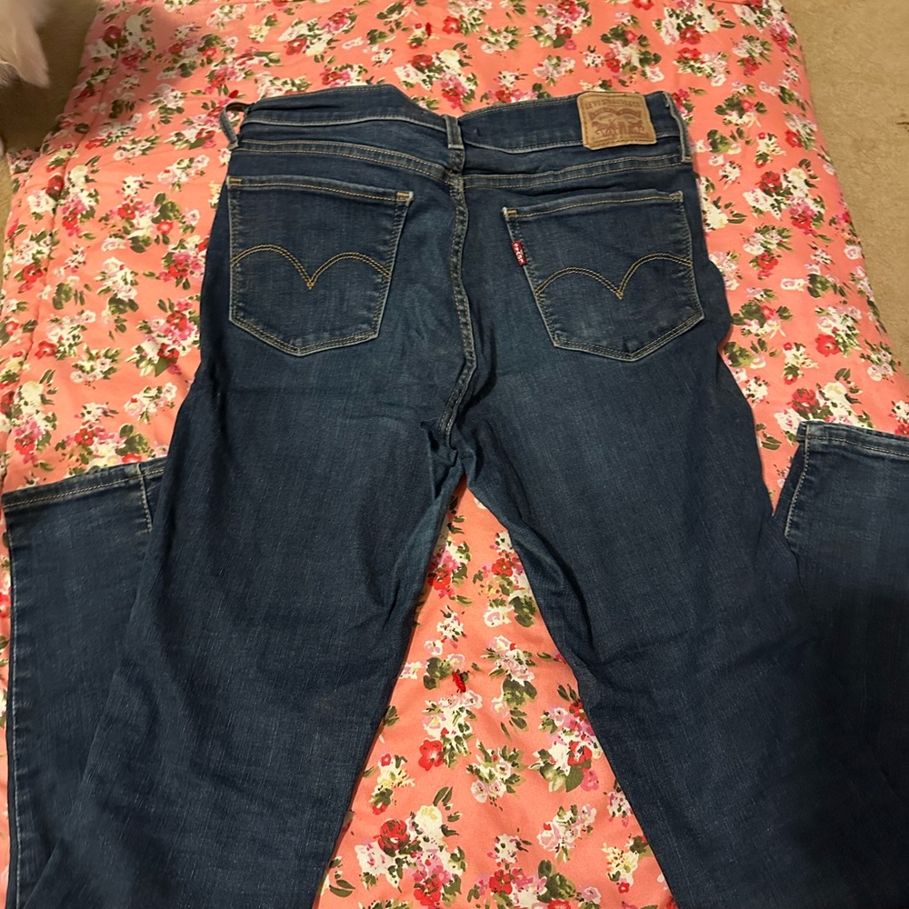 710 SUPER SKINNY LEVI JEANS W29 L30 dark blue